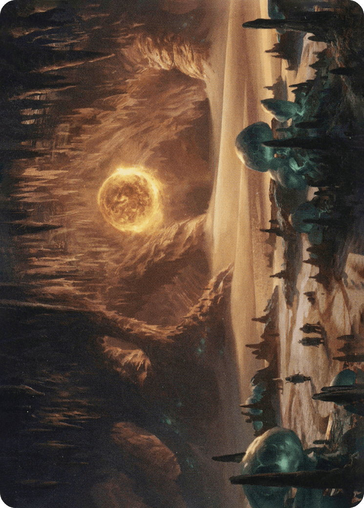 Plains // Plains (AAFR-063) - Adventures in the Forgotten Realms Art Series (Borderless) Foil