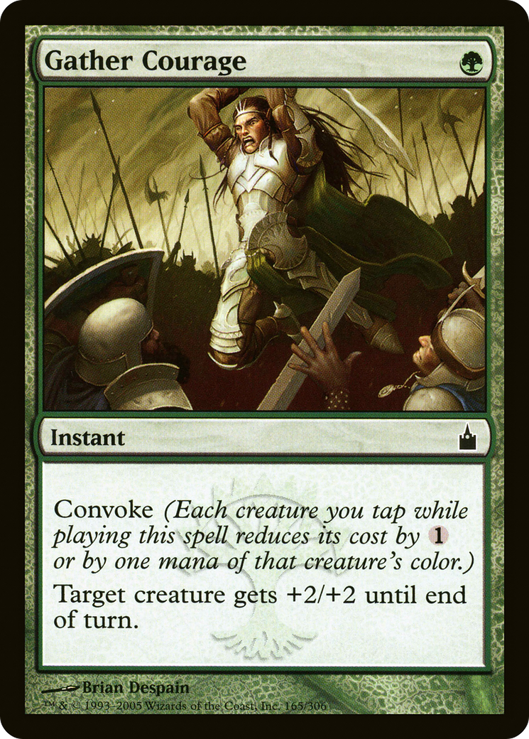 Gather Courage [Ravnica: City of Guilds] Foil