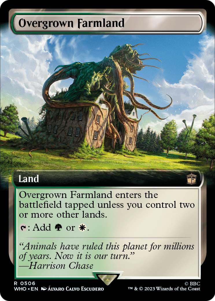 Overgrown Farmland (Extended Art) [Doctor Who] Foil