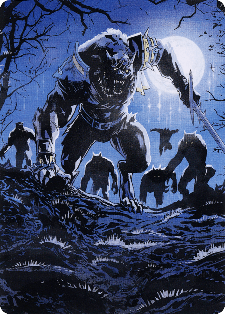 Tovolar, the Midnight Scourge // Tovolar, the Midnight Scourge (AMID-008) - Midnight Hunt Art Series (Borderless) Foil