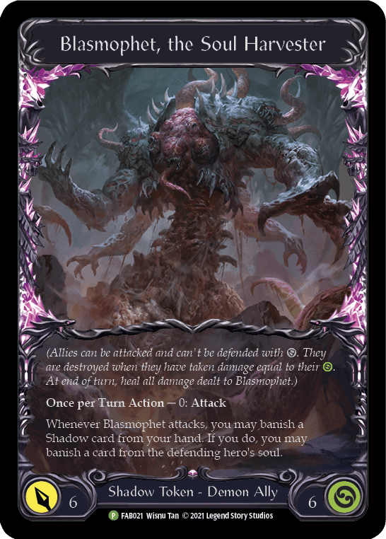 Blasmophet, the Soul Harvester [FAB021] (Promo)  Cold Foil