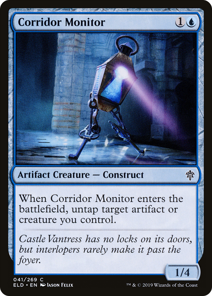 Corridor Monitor [Throne of Eldraine] Foil