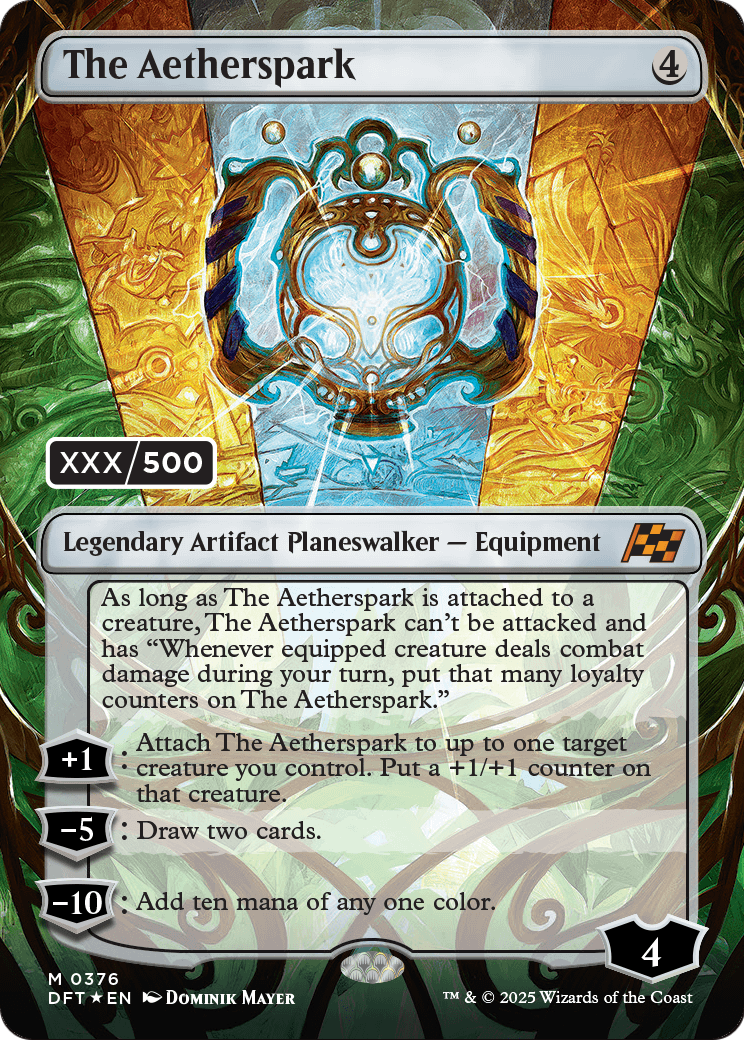 The Aetherspark |  Foil (376) [Aetherdrift]