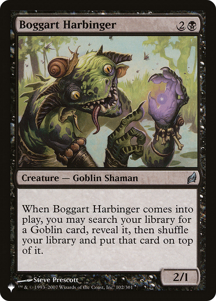 Boggart Harbinger |  (LRW-102) [The List]