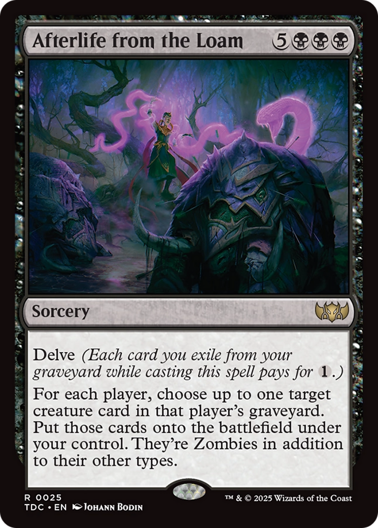 Afterlife from the Loam (025) [Commander: Tarkir: Dragonstorm]