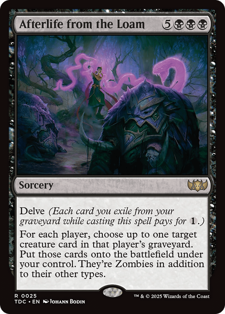 Afterlife from the Loam (025) [Commander: Tarkir: Dragonstorm]