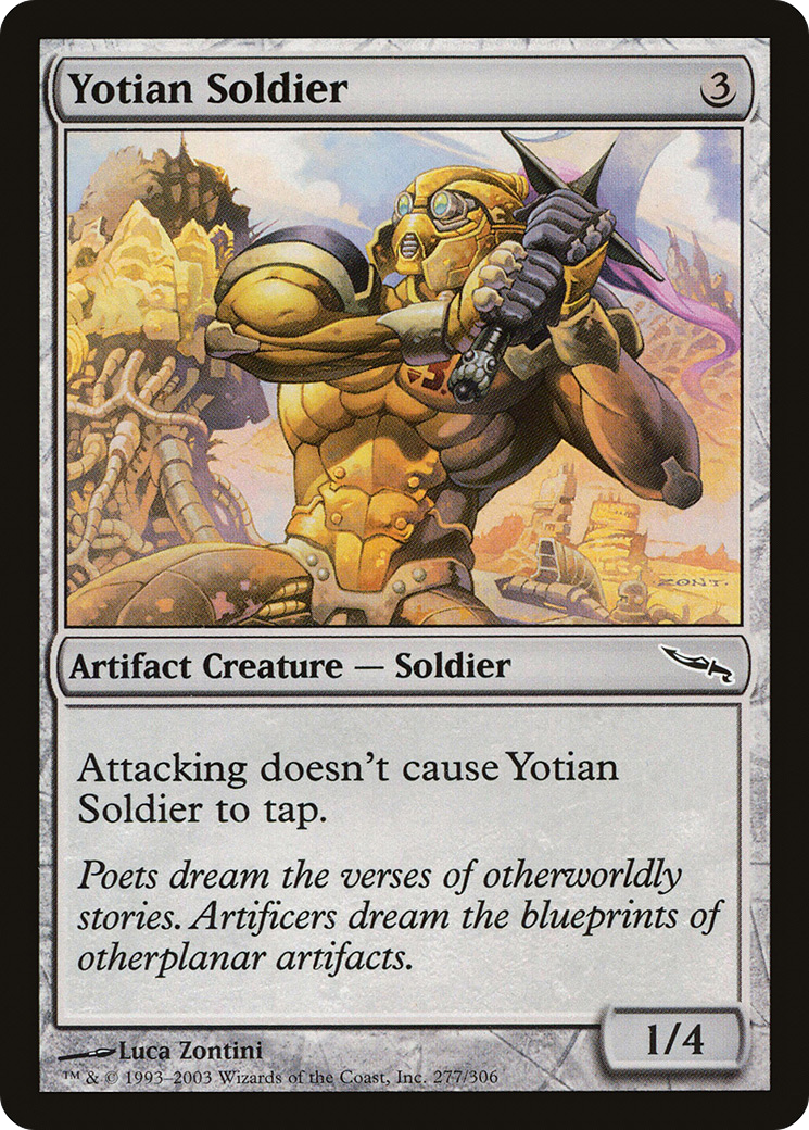 Yotian Soldier [Mirrodin] Foil