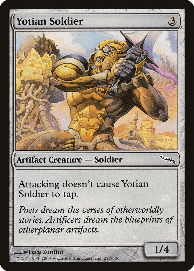 Yotian Soldier [Mirrodin] Foil
