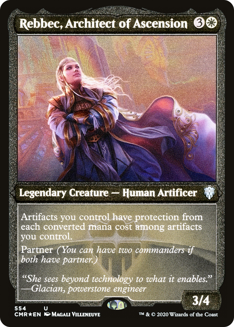 Rebbec, Architect of Ascension (554) [Commander Legends]  Foil