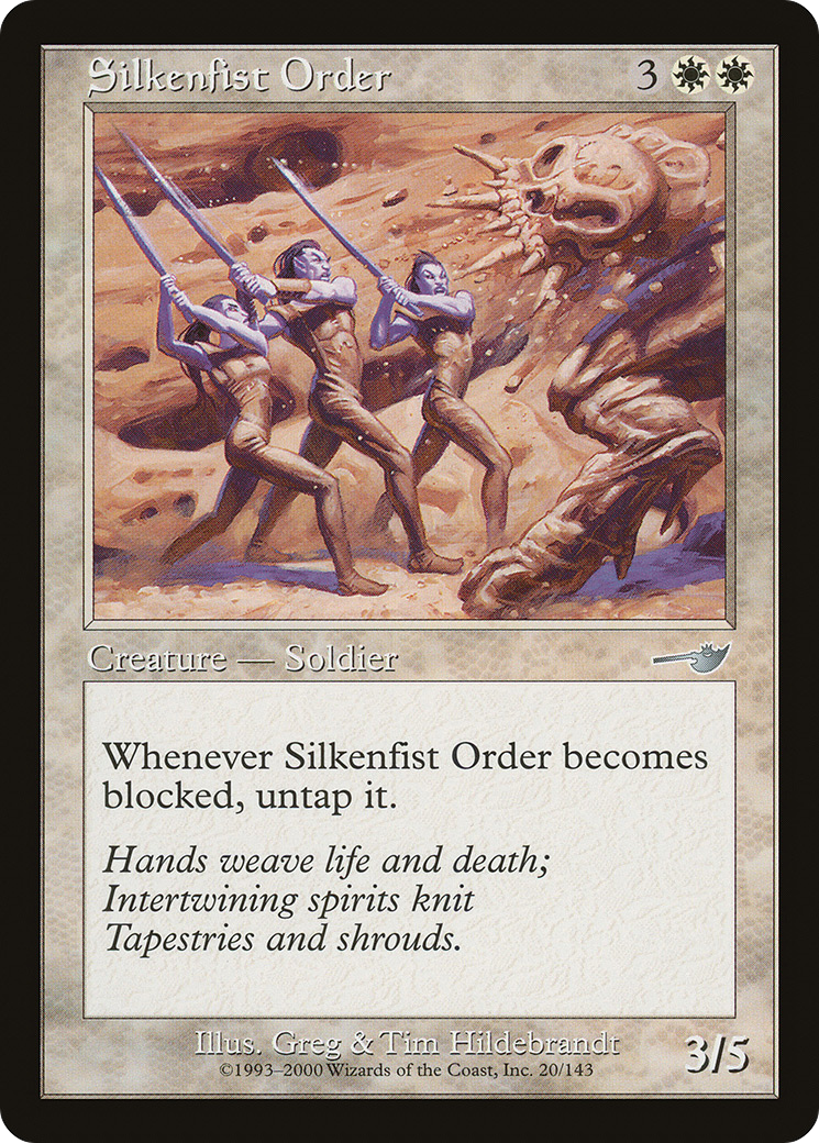 Silkenfist Order [Nemesis] Foil