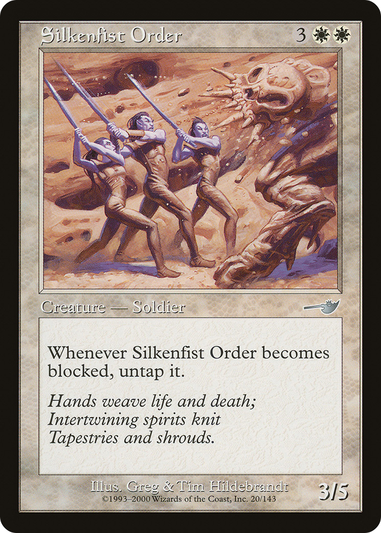Silkenfist Order [Nemesis] Foil