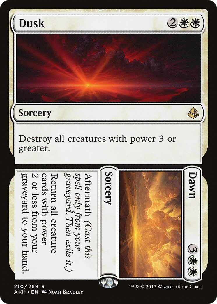 Dusk // Dawn [Amonkhet] Foil