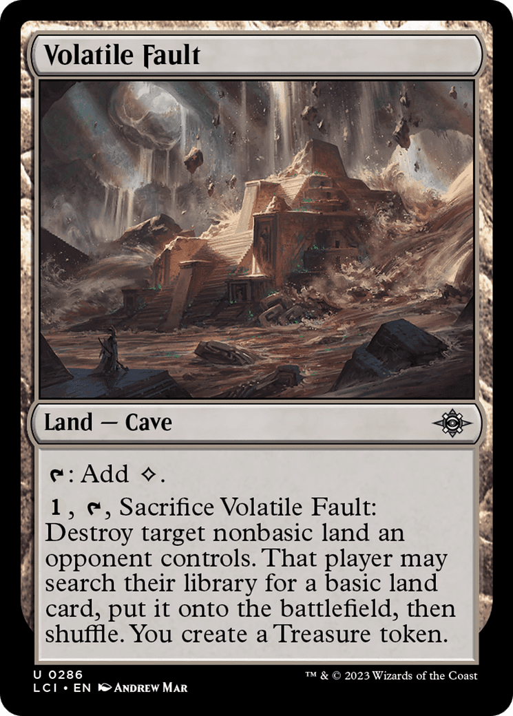 Volatile Fault [The Lost Caverns of Ixalan]