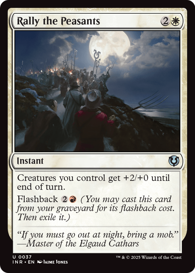 Rally the Peasants (-037) [Innistrad Remastered]