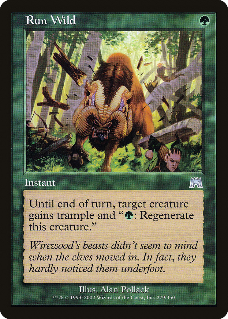 Run Wild [Onslaught] Foil