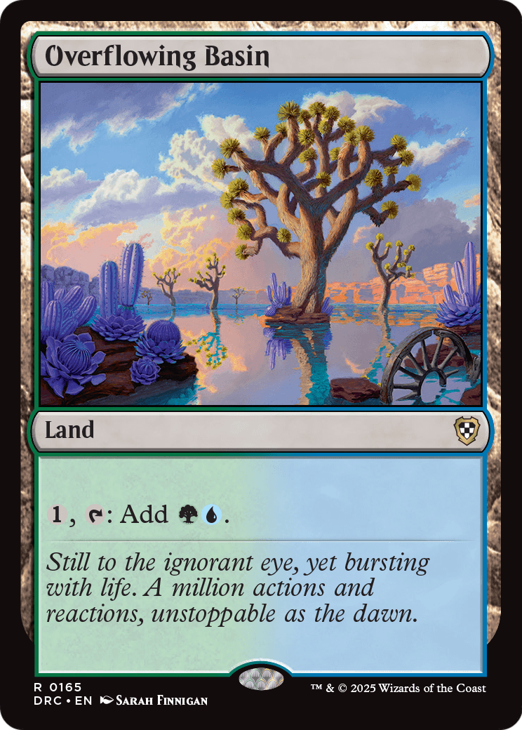Overflowing Basin (-165) [Commander: Aetherdrift]