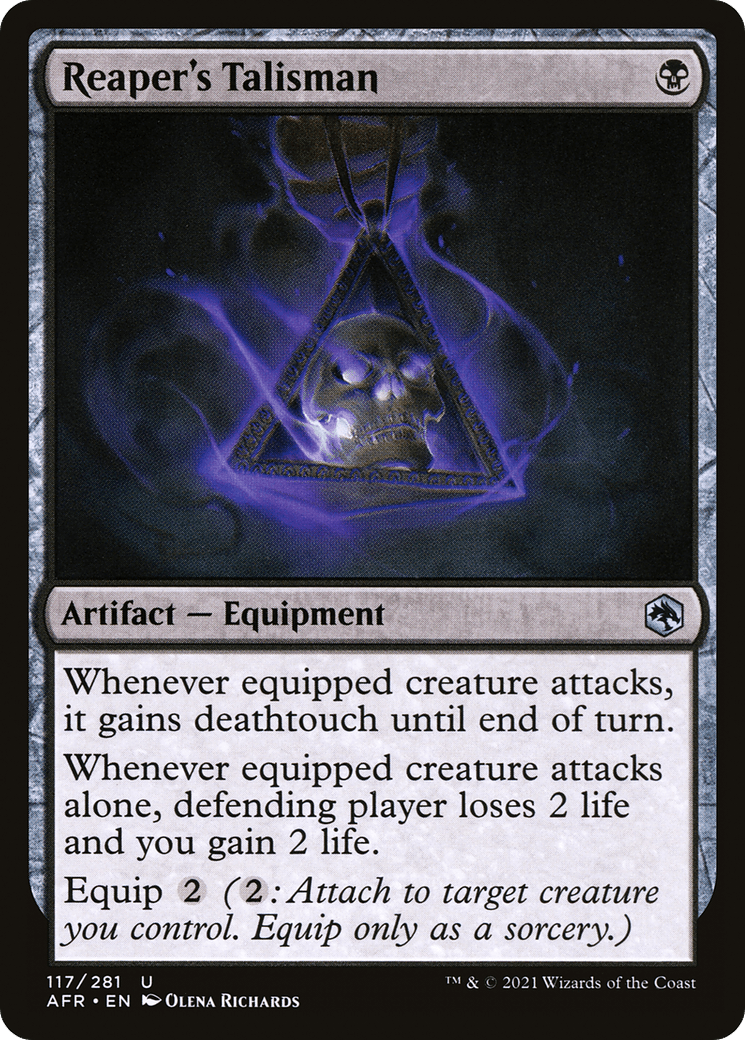 Reaper's Talisman [Dungeons & Dragons: Adventures in the Forgotten Realms] Foil