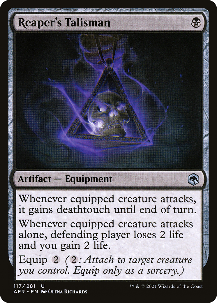 Reaper's Talisman [Dungeons & Dragons: Adventures in the Forgotten Realms] Foil