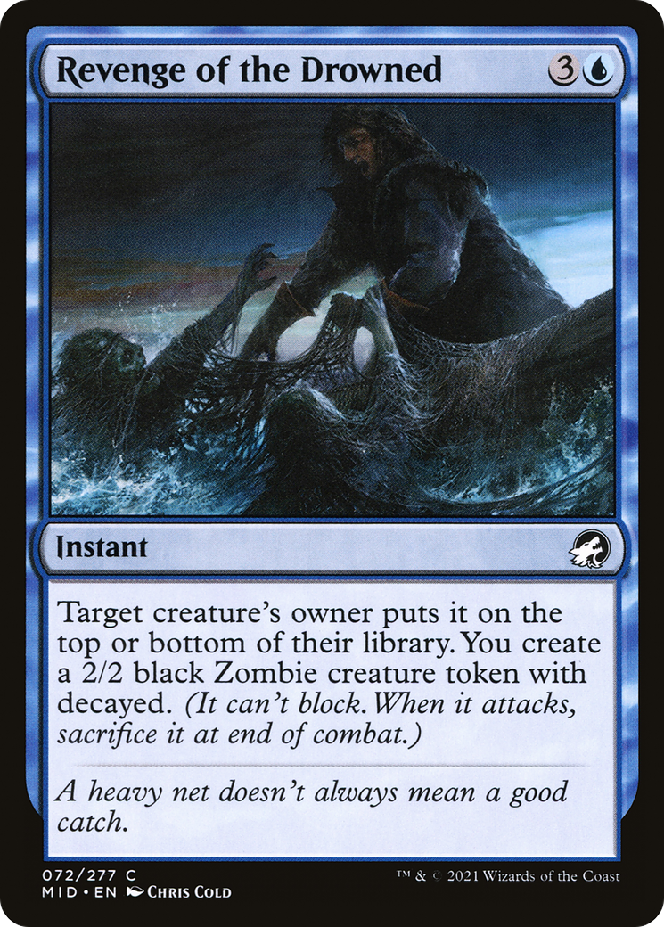Revenge of the Drowned [Innistrad: Midnight Hunt] Foil