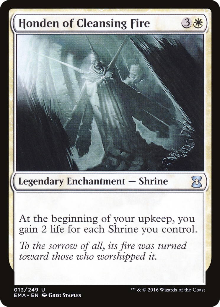 Honden of Cleansing Fire [Eternal Masters] Foil