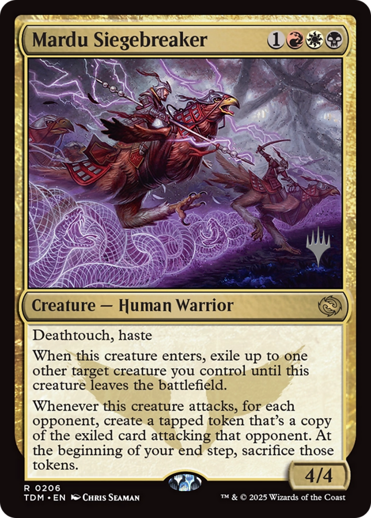 Mardu Siegebreaker (206) [Promo Pack: Tarkir: Dragonstorm]