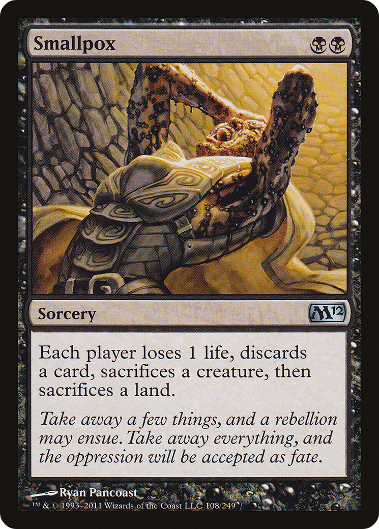 Smallpox [Magic 2012] Foil
