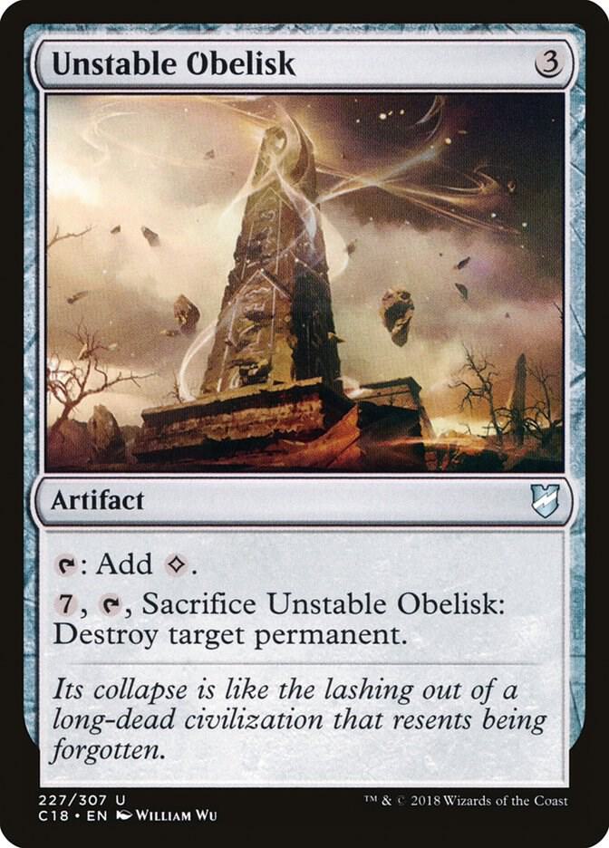 Unstable Obelisk 227/307 (Commander 2018) 