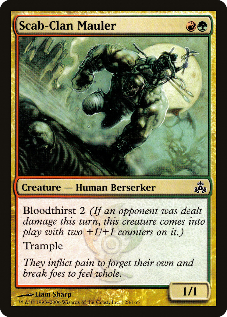 Scab-Clan Mauler [Guildpact] Foil