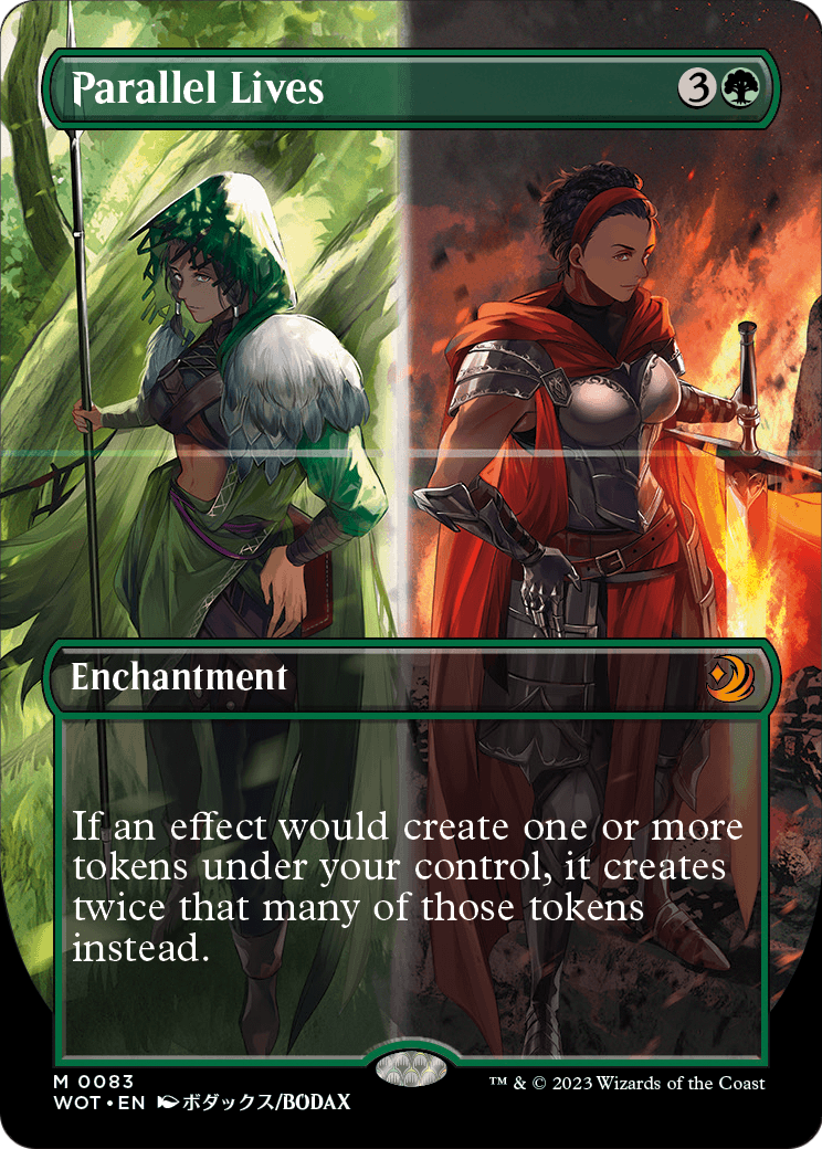 Parallel Lives (Anime Borderless) [Wilds of Eldraine: Enchanting Tales] Foil