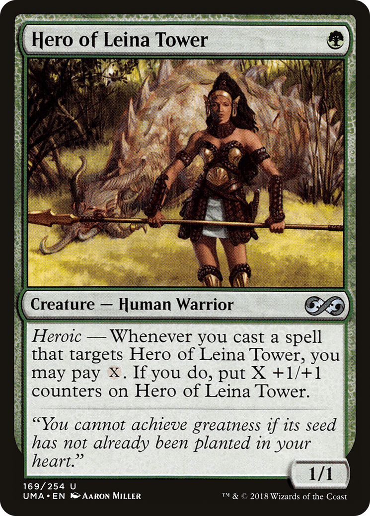 Hero of Leina Tower [Ultimate Masters] Foil
