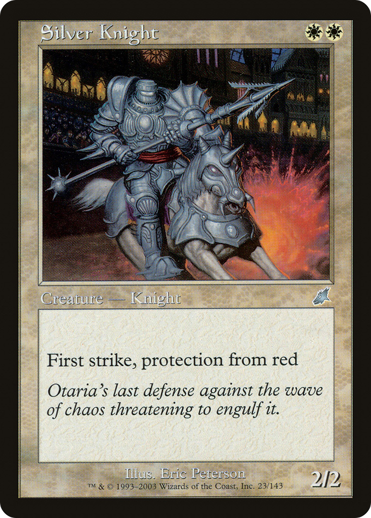 Silver Knight [Scourge] Foil