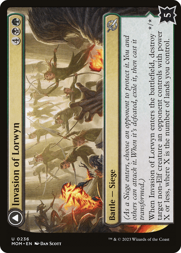 Invasion of Lorwyn // Winnowing Forces [March of the Machine] Foil