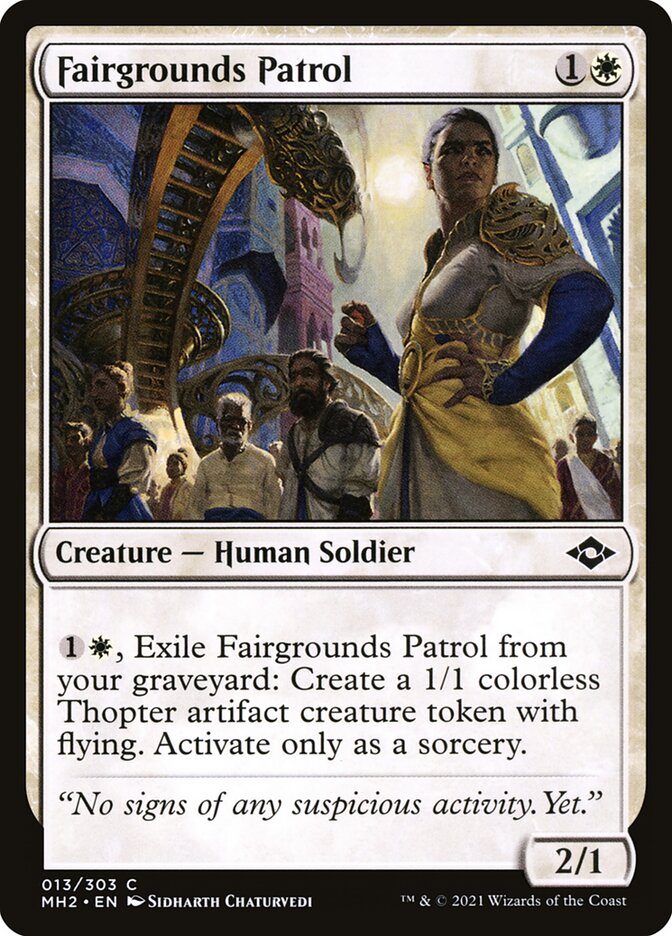 Fairgrounds Patrol 13 (Modern Horizons 2)  - Foil