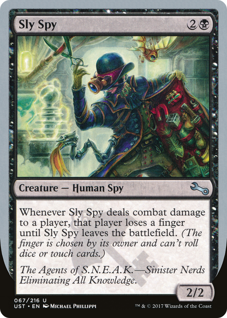 Sly Spy ("Sinister Nerds Eliminating All Knowledge") [Unstable] Foil