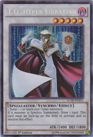 T.G. Hyper Librarian [LC5D-EN211] Secret Rare