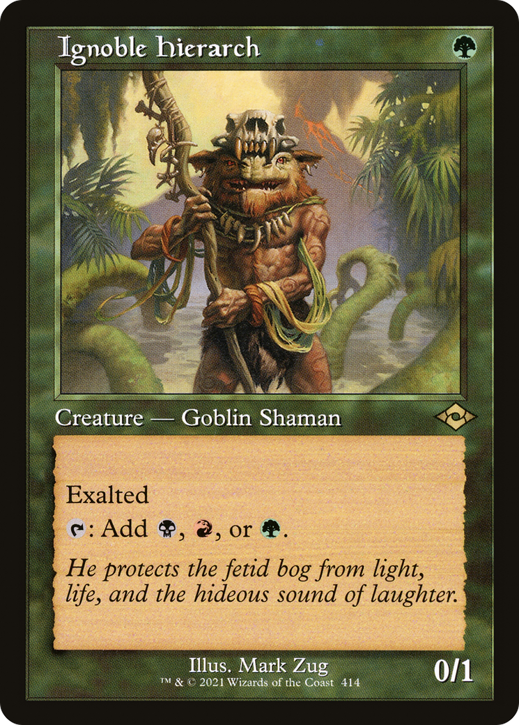 Ignoble Hierarch (Retro) [Modern Horizons 2] Foil