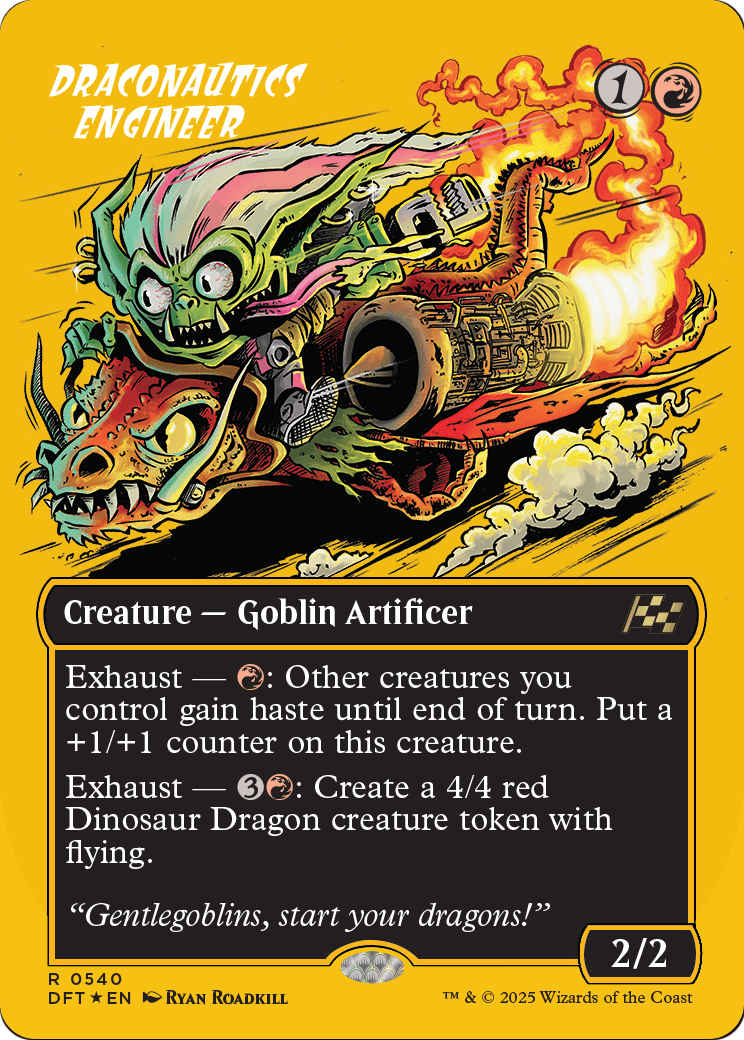 Draconautics Engineer |  Foil (540) [Aetherdrift]