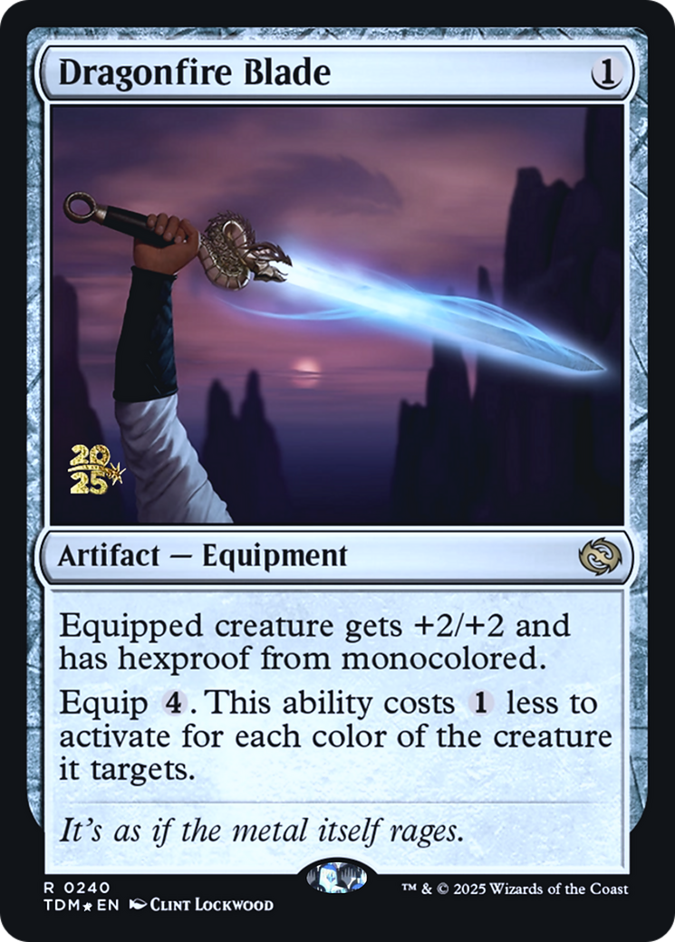 Dragonfire Blade (240) [Prerelease Cards]