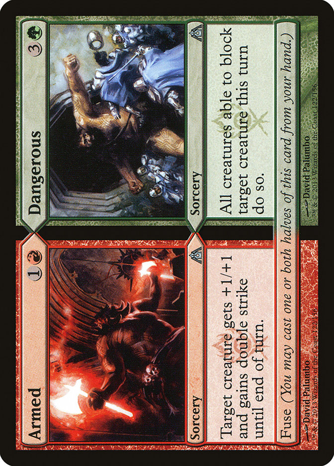 Armed // Dangerous 122 (Dragon's Maze)  - Foil