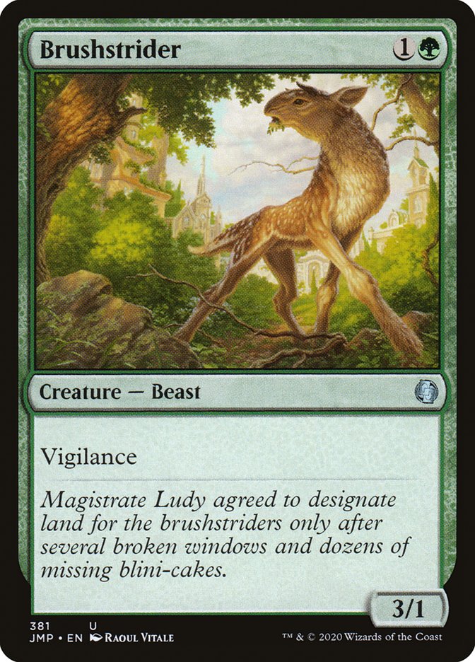 Brushstrider 381/495 (Jumpstart) 