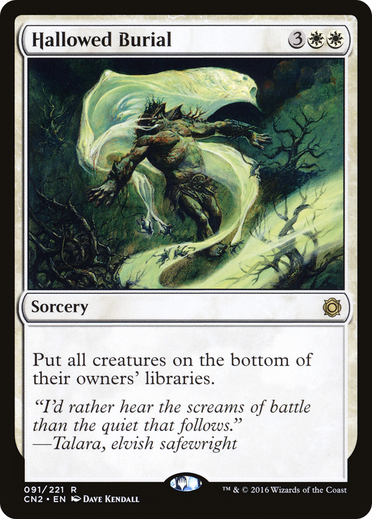 Hallowed Burial [Conspiracy: Take the Crown] Foil