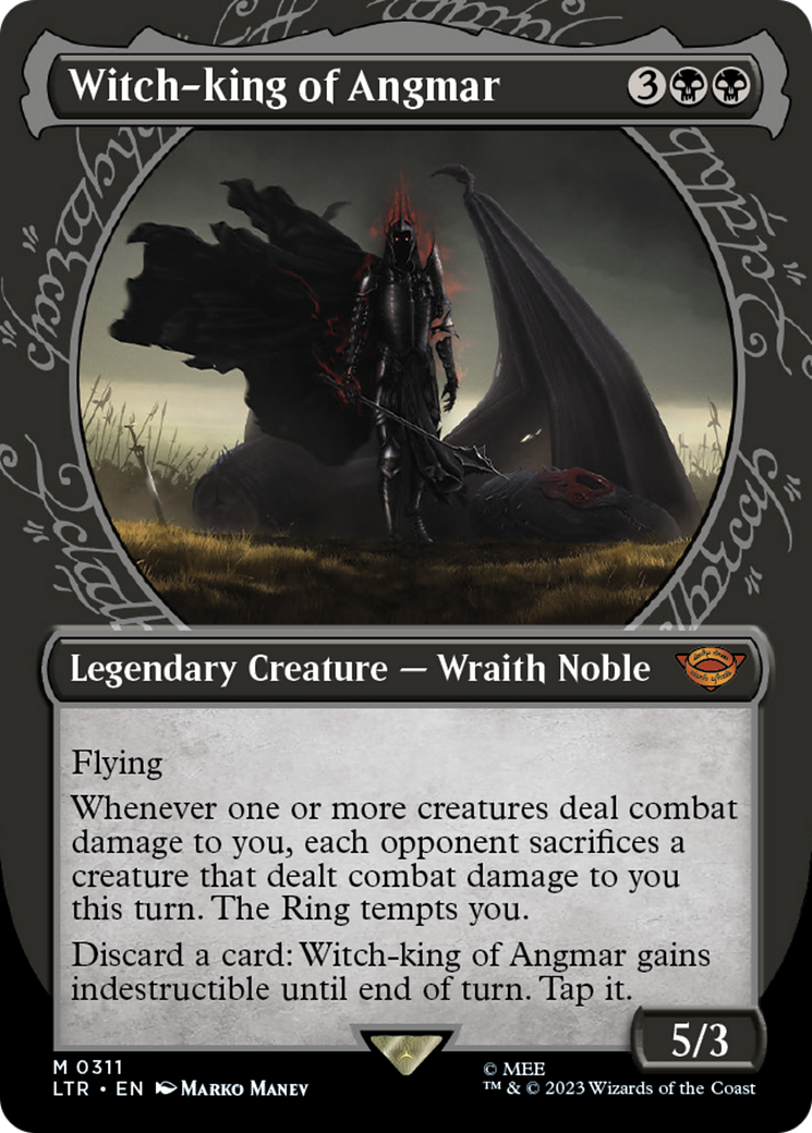 Witch-king of Angmar (Showcase Ring Frame) [The Lord of the Rings: Tales of Middle-Earth] Foil