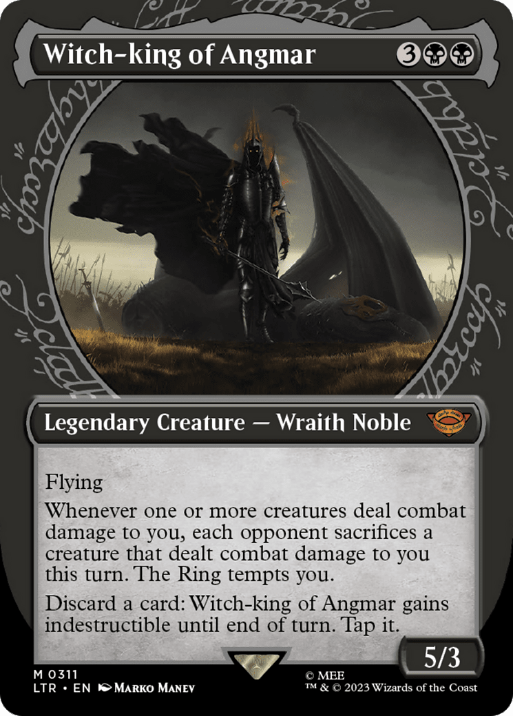 Witch-king of Angmar (Showcase Ring Frame) [The Lord of the Rings: Tales of Middle-Earth] Foil