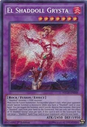 El Shaddoll Grysta [NECH-EN048] Secret Rare