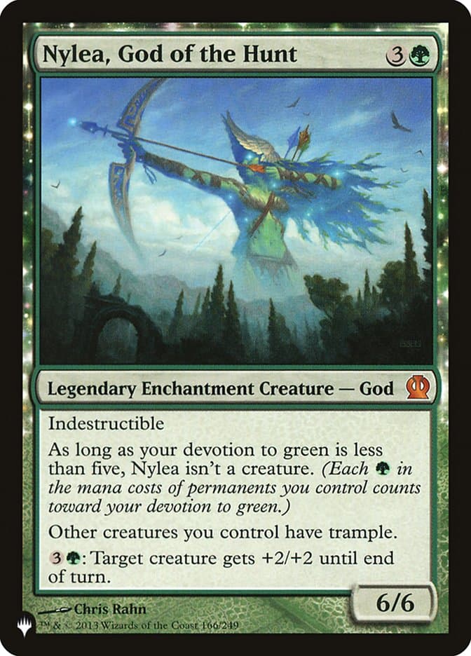 Nylea, God of the Hunt |  (THS-166) [The List]