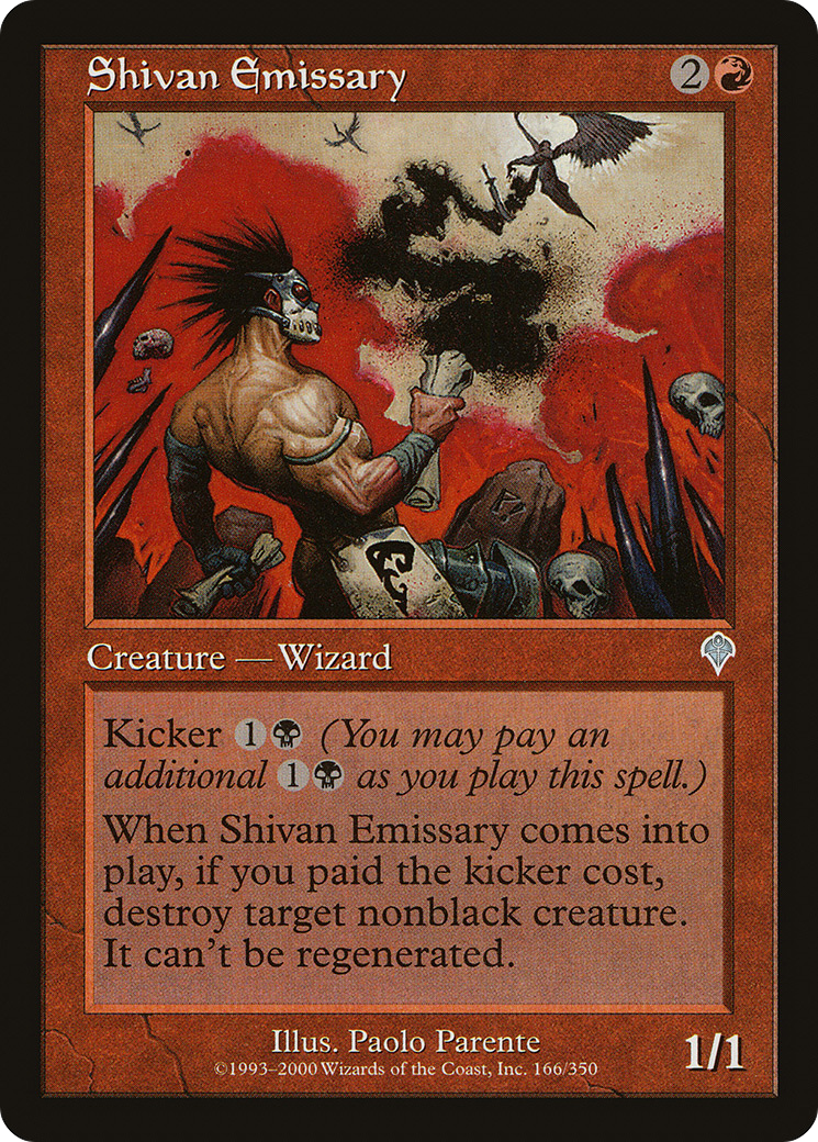 Shivan Emissary [Invasion] Foil