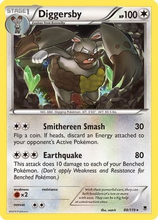 Diggersby 88/119 - XY  Phantom Forces