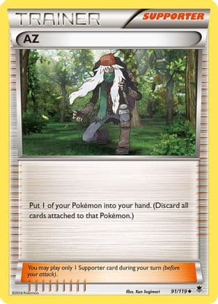AZ 091/119 - XY  Phantom Forces Reverse Holofoil