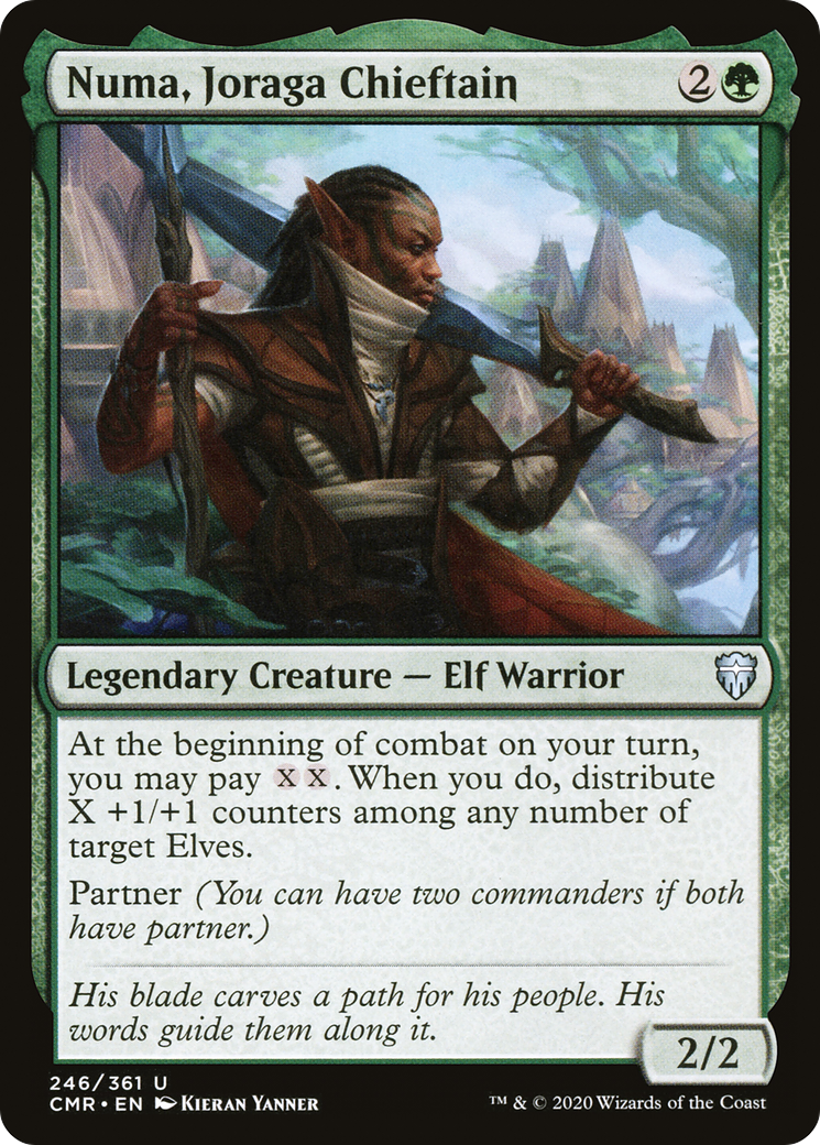 Numa, Joraga Chieftain [Commander Legends] Foil