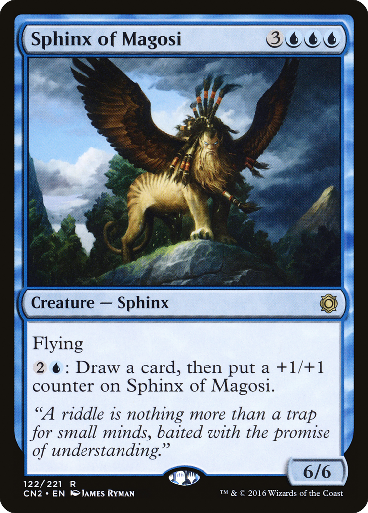 Sphinx of Magosi [Conspiracy: Take the Crown] Foil